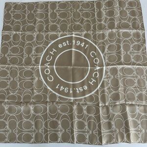 Coach Silk Scarf